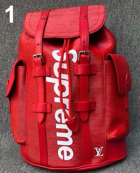 mochila supreme lv original